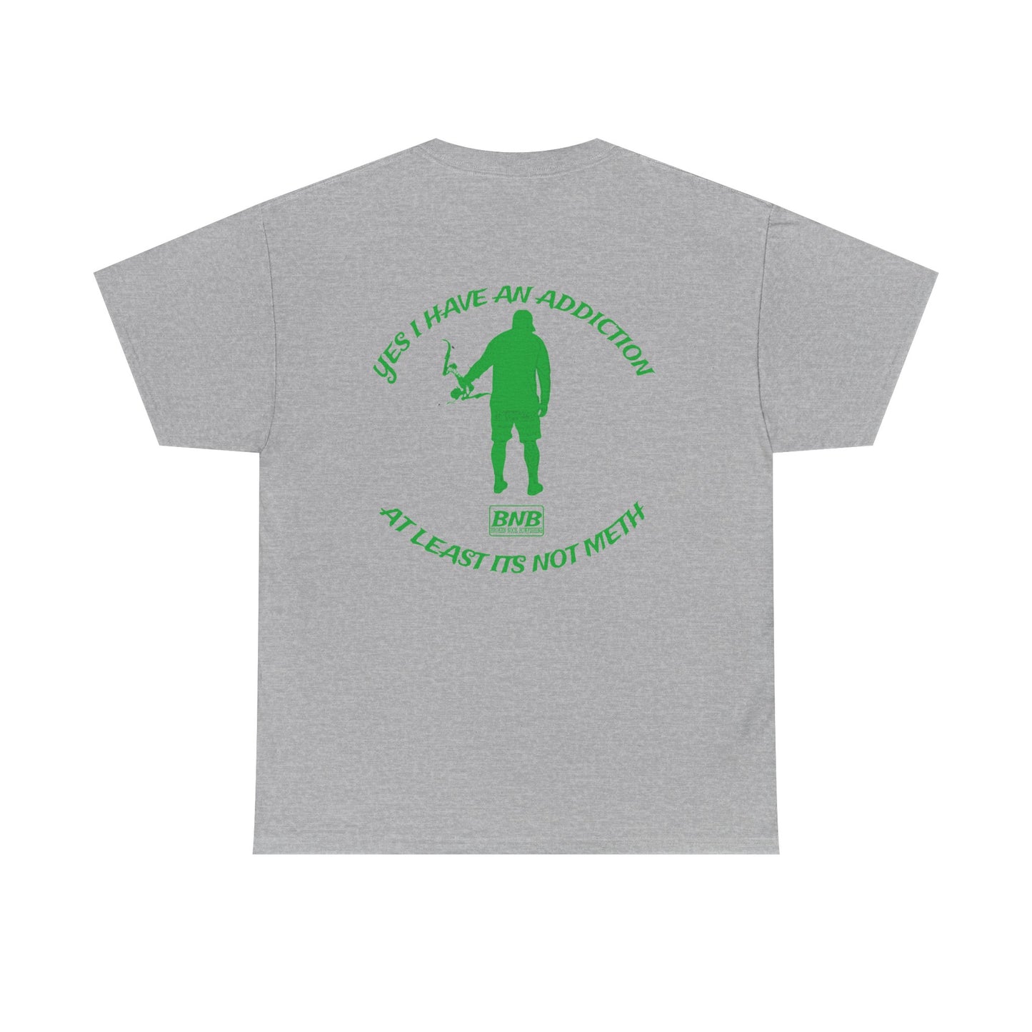 At least it’s not meth Green image Unisex Heavy Cotton Tee
