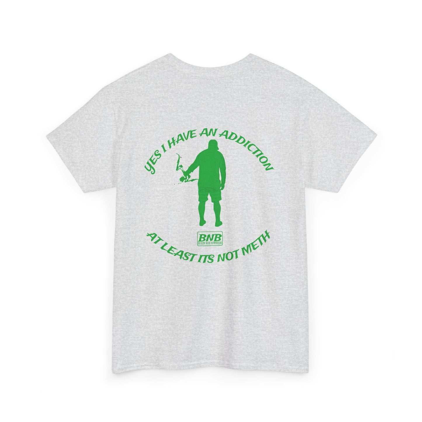 At least it’s not meth Green image Unisex Heavy Cotton Tee