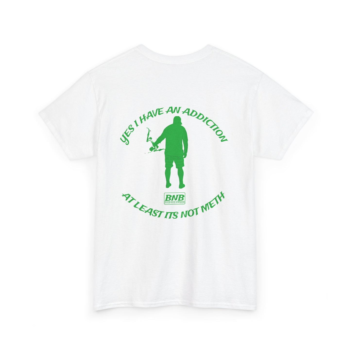 At least it’s not meth Green image Unisex Heavy Cotton Tee