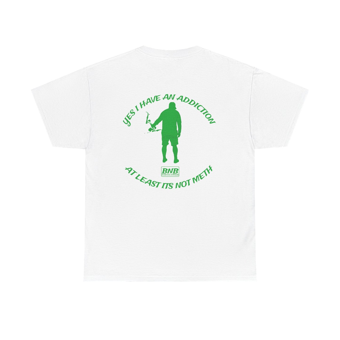At least it’s not meth Green image Unisex Heavy Cotton Tee