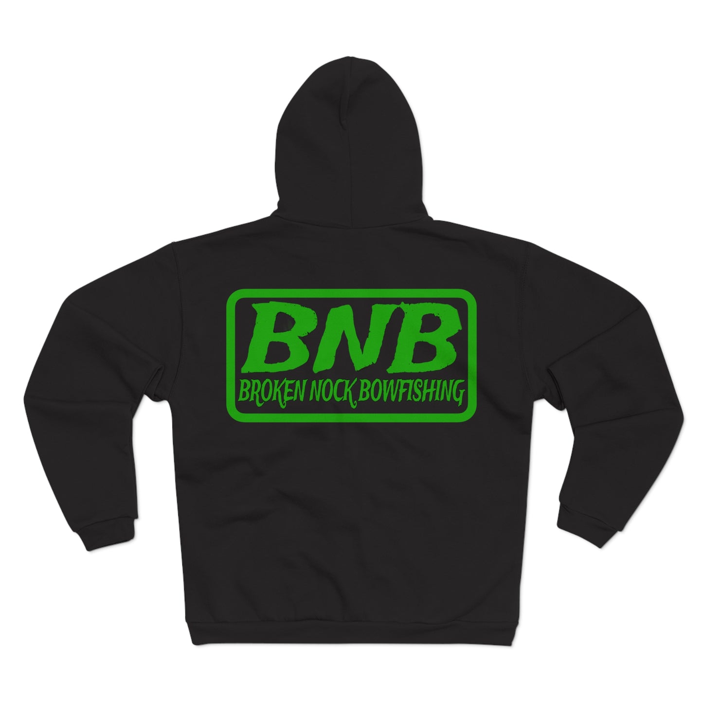 BNB LOGO Unisex Hooded Zip Sweatshirt