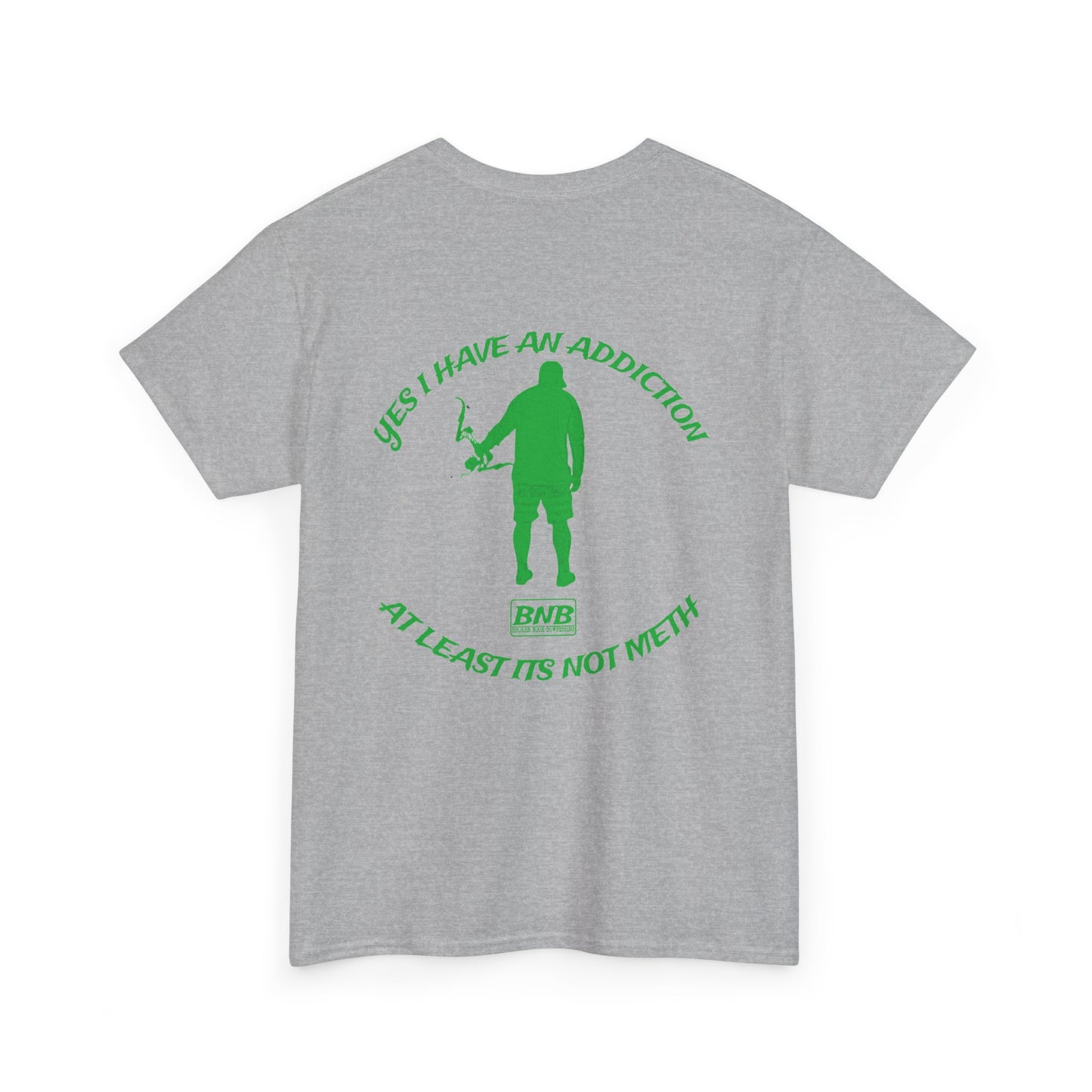At least it’s not meth Green image Unisex Heavy Cotton Tee