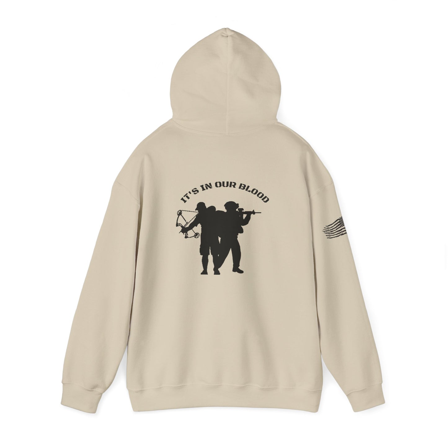 “IT’S IN OUR BLOOD”  Hooded Sweatshirt