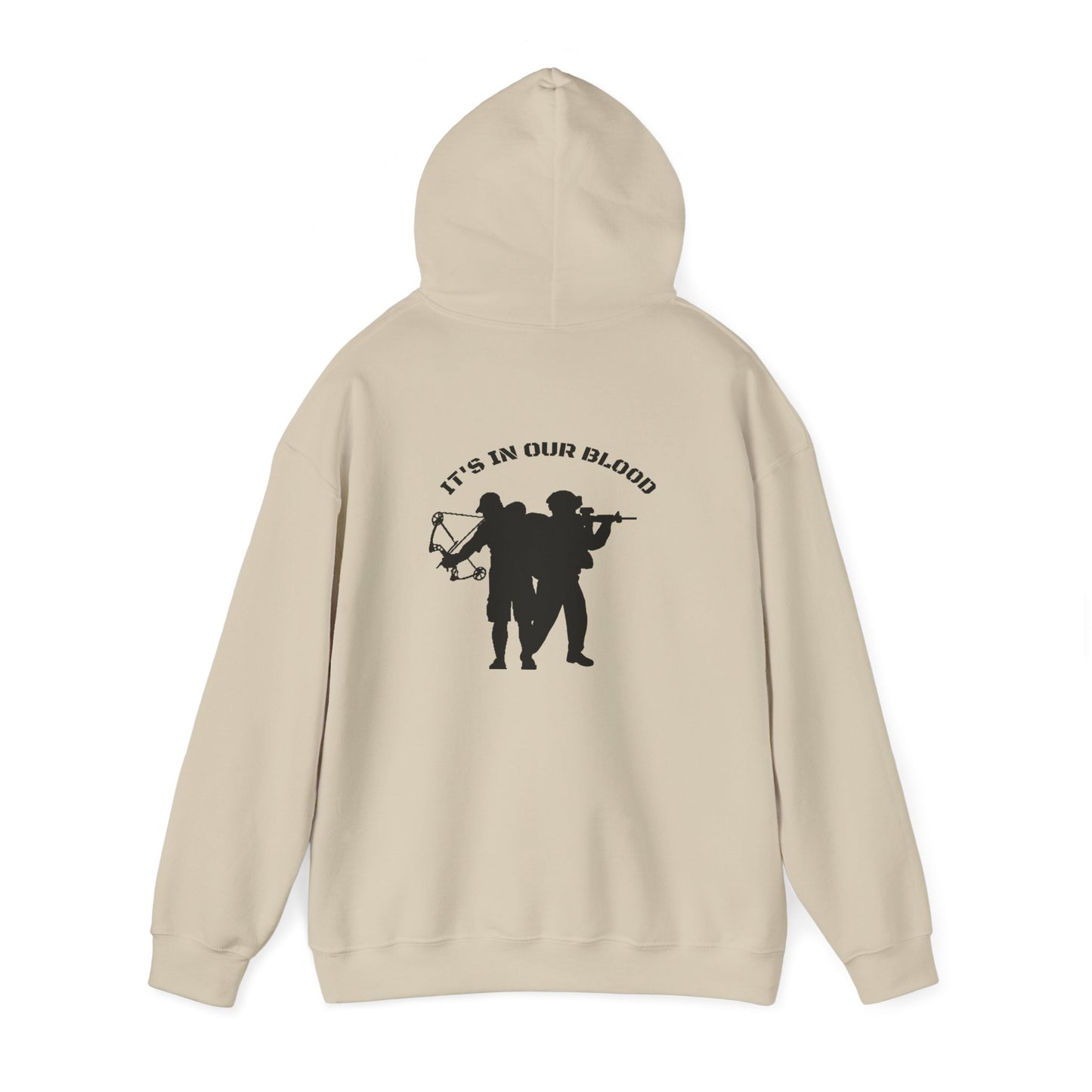“IT’S IN OUR BLOOD”  Hooded Sweatshirt
