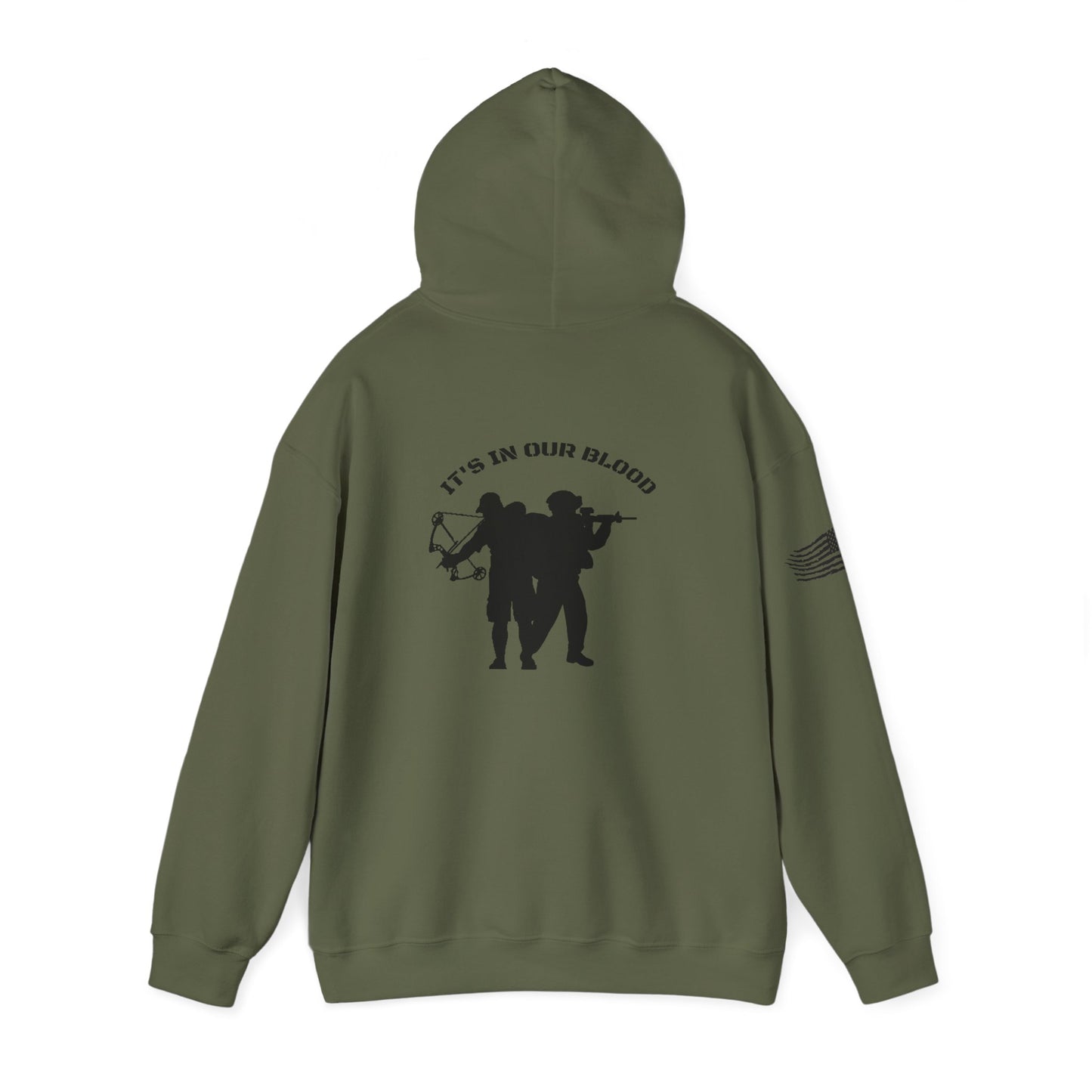 “IT’S IN OUR BLOOD”  Hooded Sweatshirt