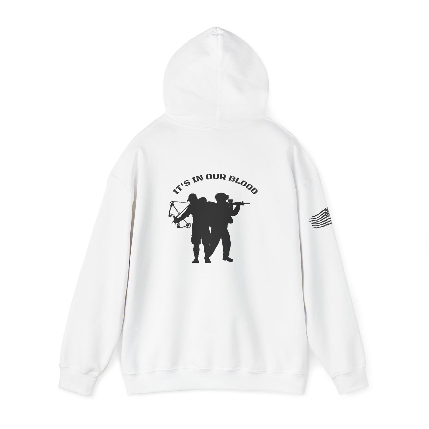 “IT’S IN OUR BLOOD”  Hooded Sweatshirt