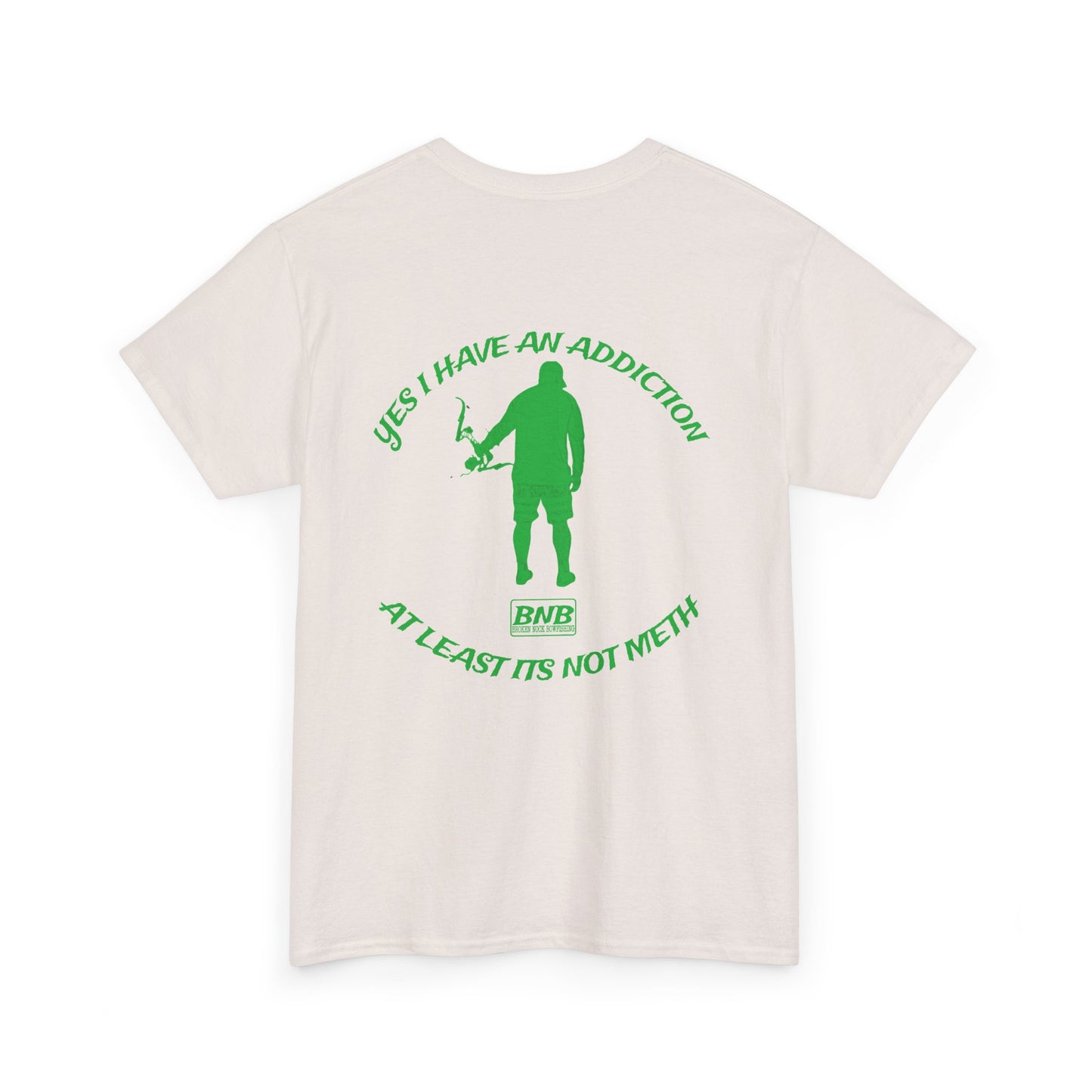 At least it’s not meth Green image Unisex Heavy Cotton Tee