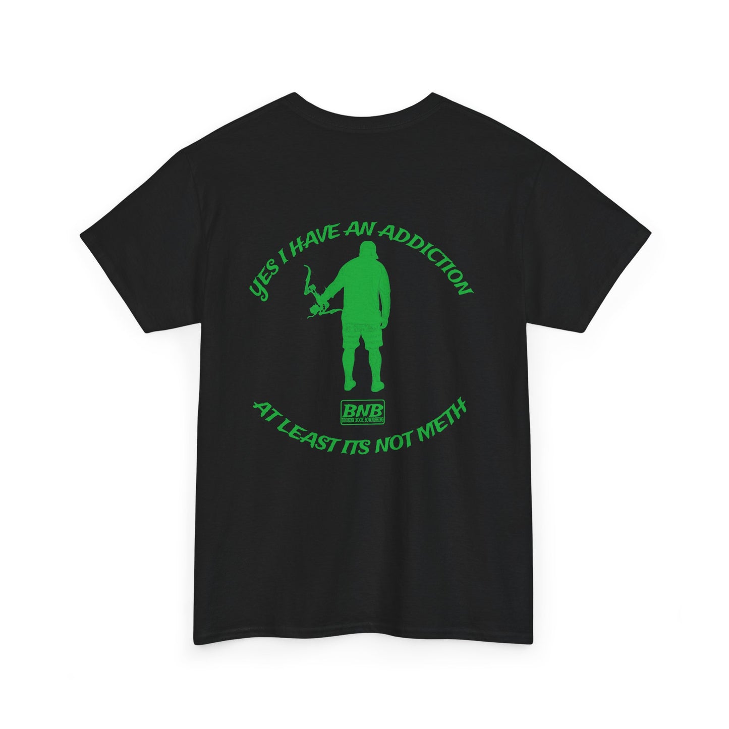 At least it’s not meth Green image Unisex Heavy Cotton Tee