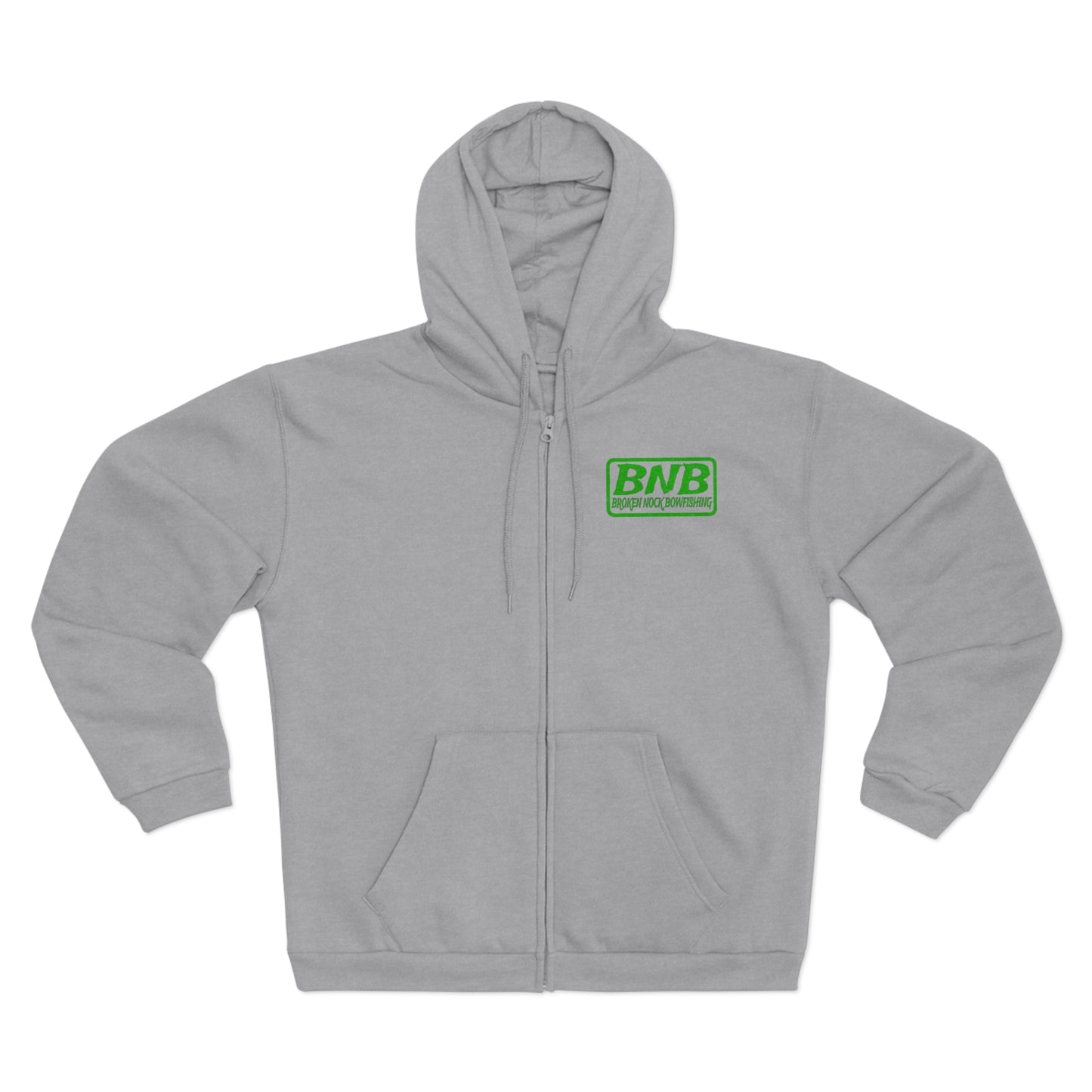 BNB LOGO Unisex Hooded Zip Sweatshirt