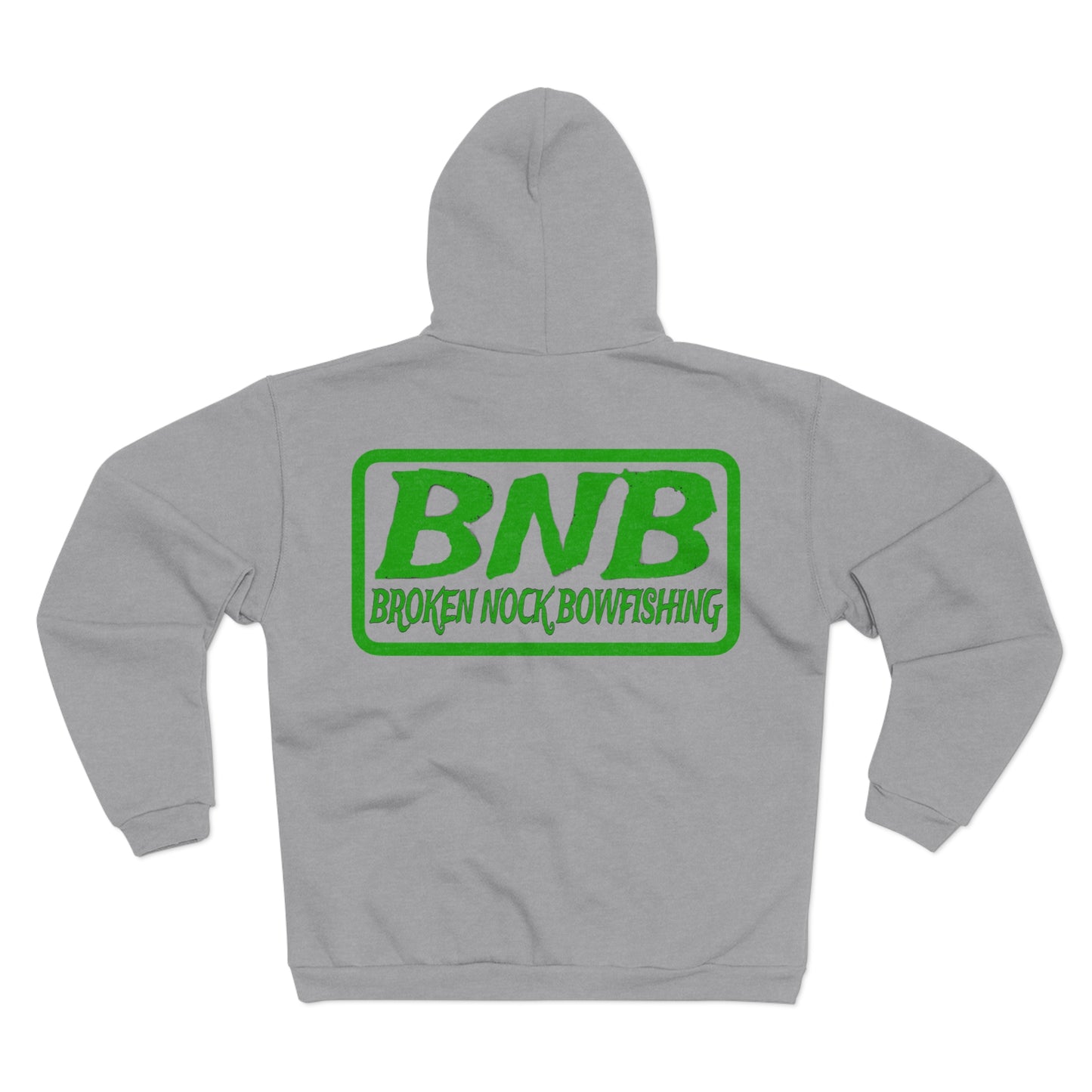 BNB LOGO Unisex Hooded Zip Sweatshirt